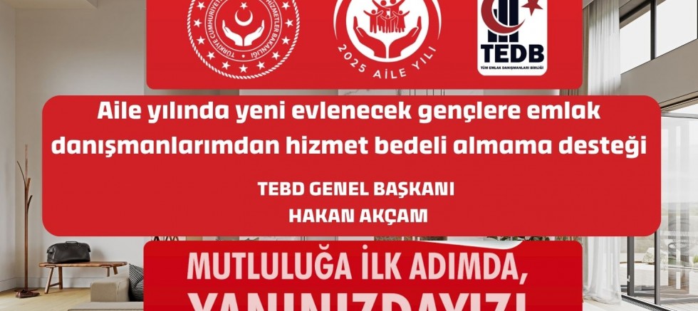 “Aile Yılı”nda Yeni Evlenecek Gençlere Emlak Desteği