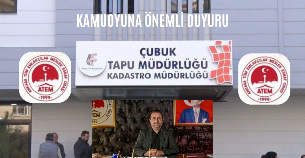 ATEM Başkanı Hakan AKÇAM; “Emlak Danışmanlarının İtibarına Saldırılara Asla İzin Vermeyeceğiz”