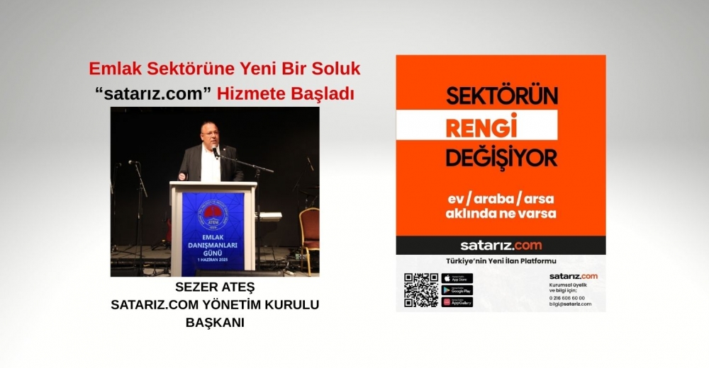 Emlak Sektörüne Yeni Bir Soluk: Satarız.com Hizmete Başladı