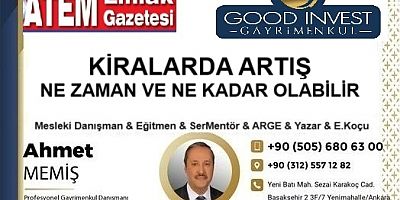 KİRALARDA ARTIŞ NE ZAMAN VE NE KADAR OLABİLİR  